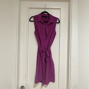 Banana republic size 8 spring dress with tie size 8
